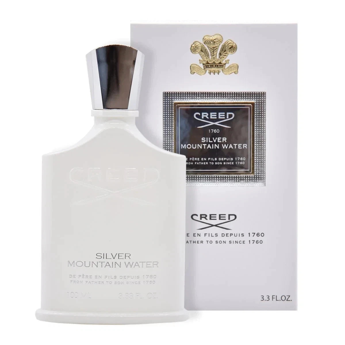 Creed Silver Mountain Water Eau de Parfum 100ml 3.3 oz Brand New in Box