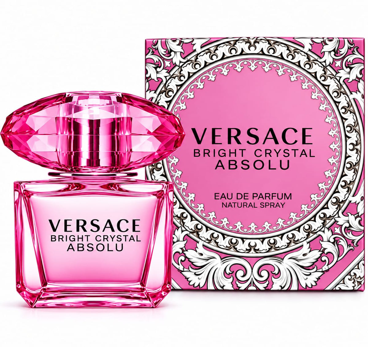 Versace Bright Crystal Absolu Eau de Parfum Spray for Women 3 oz / 90ml