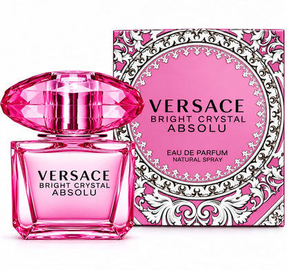 Versace Bright Crystal Absolu Eau de Parfum Spray for Women 3 oz / 90ml