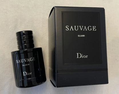 Dior Sauvage Elixir Mini 0.25 oz / 7.5ml Miniature Travel Size New in Box